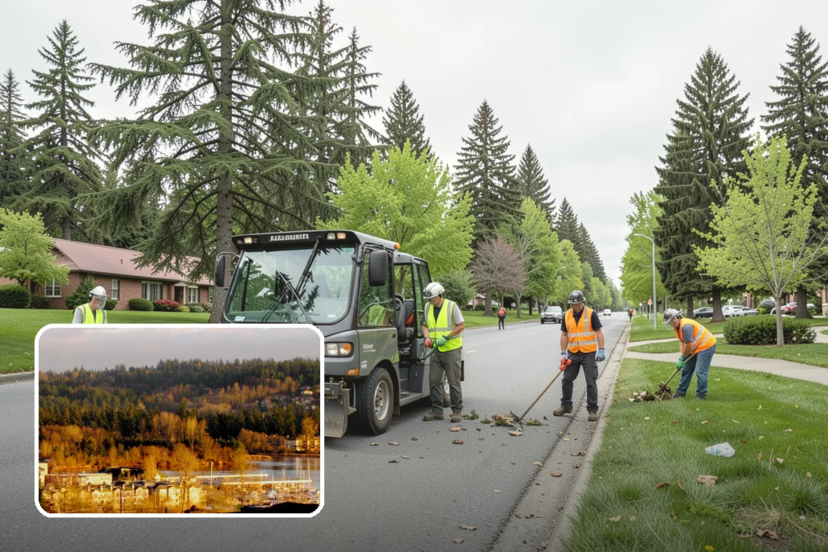 Bare Ground Vegetation Control in Kenmore, King County, WA - Keeps operational yards and fence lines clear for a full season