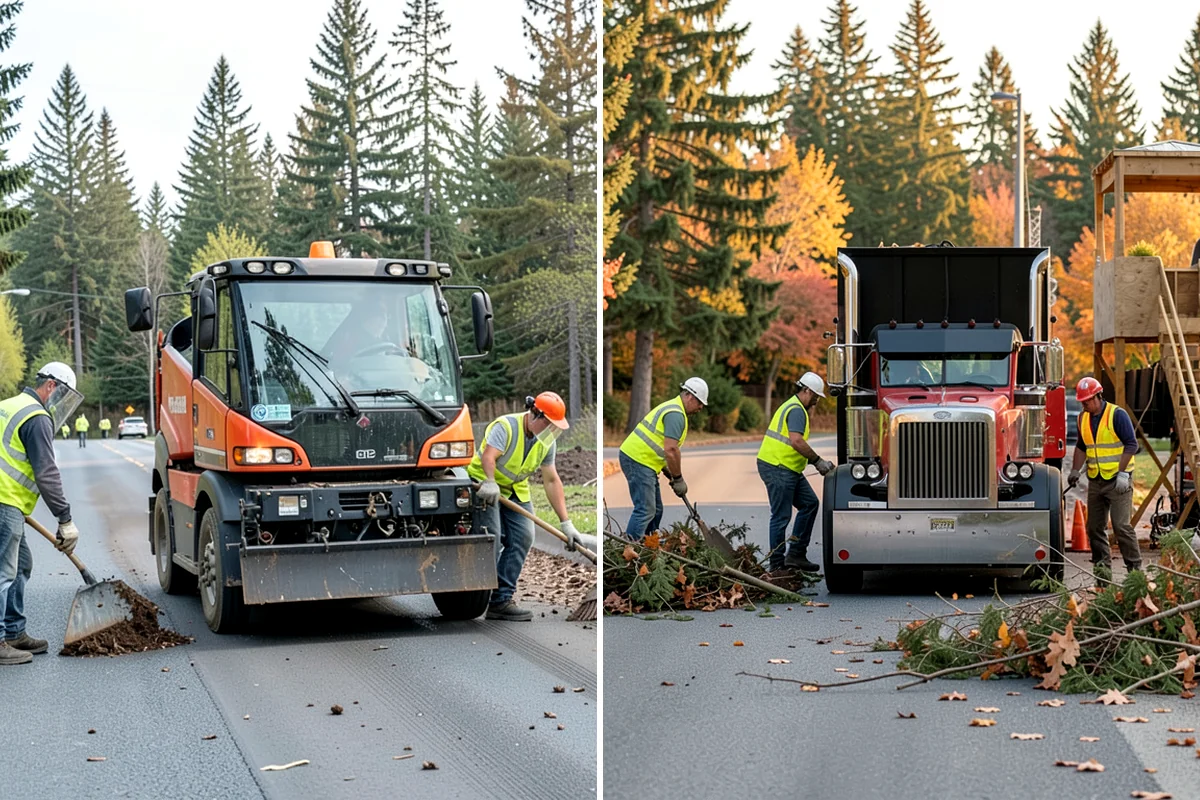 Bare Ground Vegetation Control in Lakewood, Pierce County, WA - Identify bare-ground zones and confirm setbacks from drainage and plantings