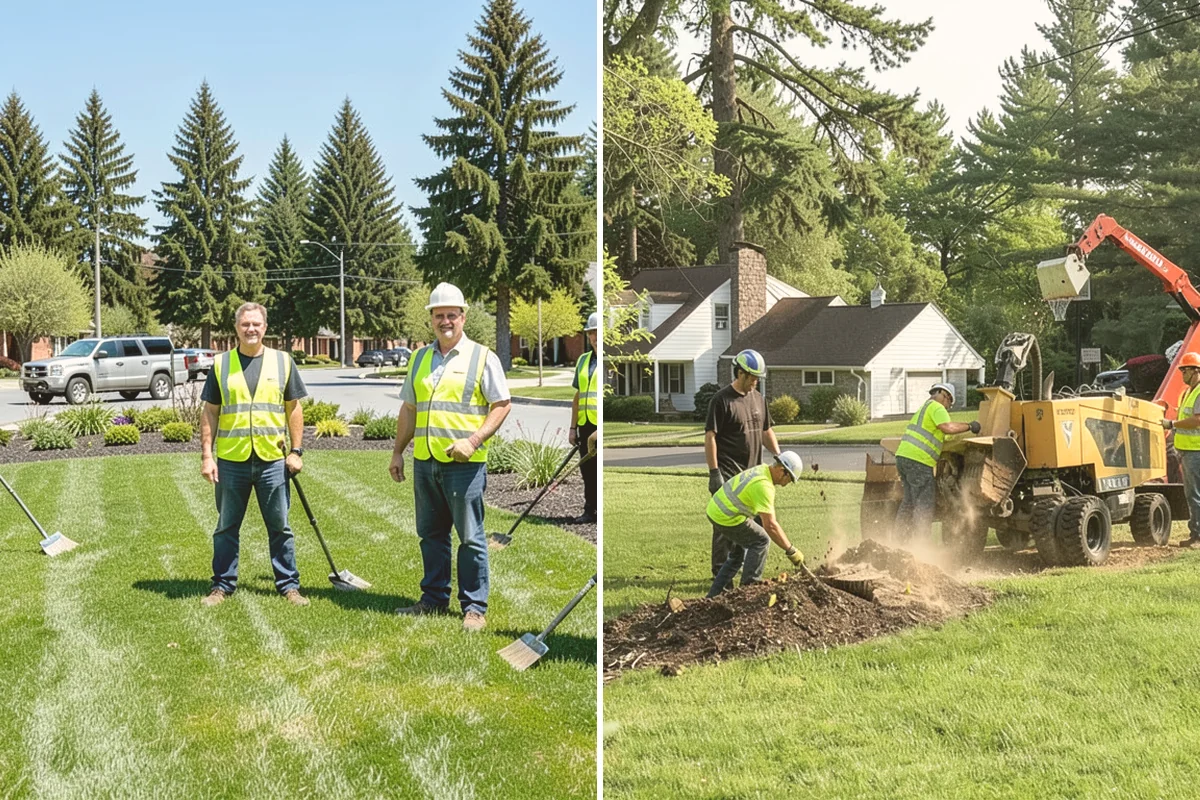 Bare Ground Vegetation Control in Langley, Island County, WA - Identify bare-ground zones and confirm setbacks from drainage and plantings