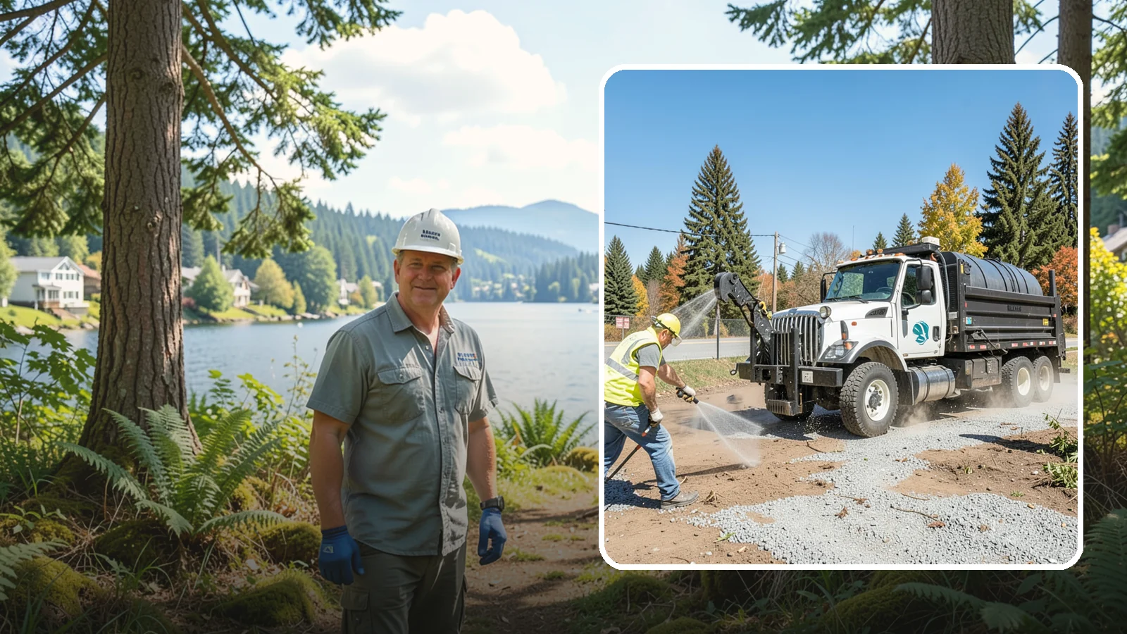 Bare Ground Vegetation Control in Milton, King County, WA - Long-residual vegetation control keeping gravel yards, fence lines, and equipment areas free of growth.