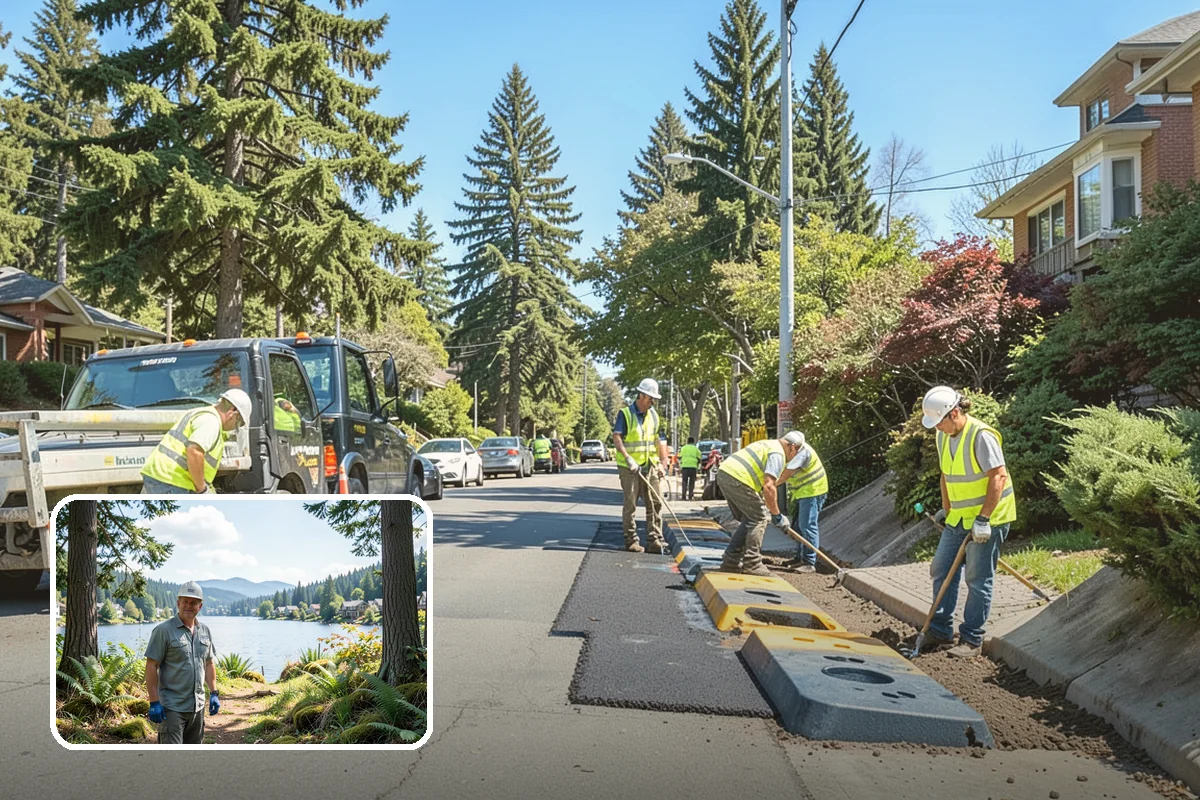 Bare Ground Vegetation Control in Milton, King County, WA - Keeps operational yards and fence lines clear for a full season
