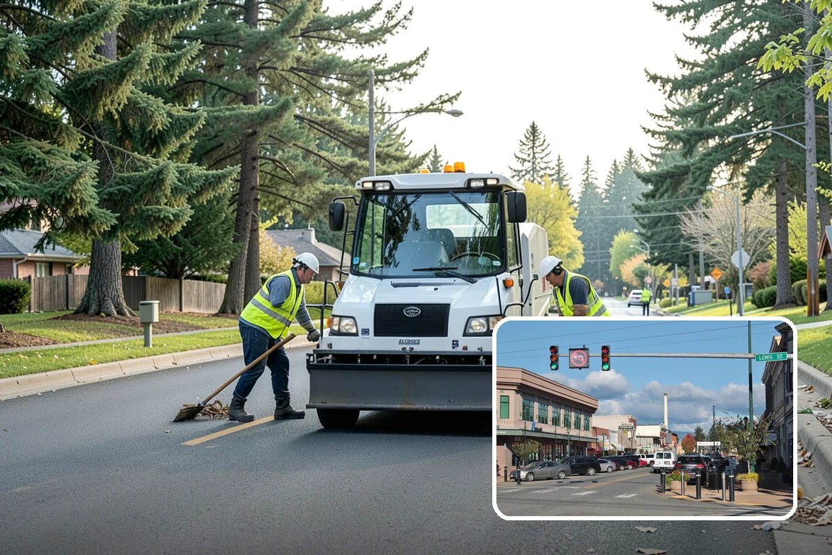 Bare Ground Vegetation Control in Monroe, Snohomish County, WA - Keeps operational yards and fence lines clear for a full season