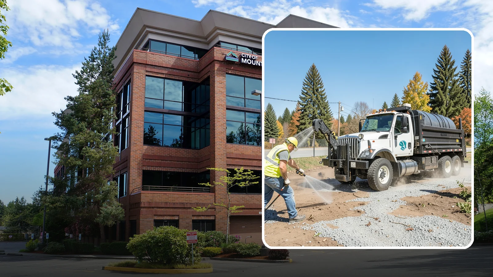 Bare Ground Vegetation Control in Mountlake Terrace, Snohomish County, WA - Long-residual vegetation control keeping gravel yards, fence lines, and equipment areas free of growth.