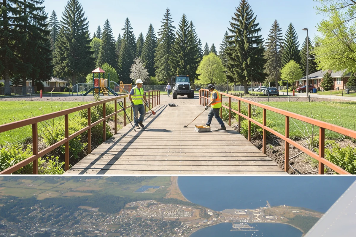 Bare Ground Vegetation Control in Oak Harbor, Island County, WA - Bare-ground applications are most effective when applied in early spring ahead of the primary germination flush.