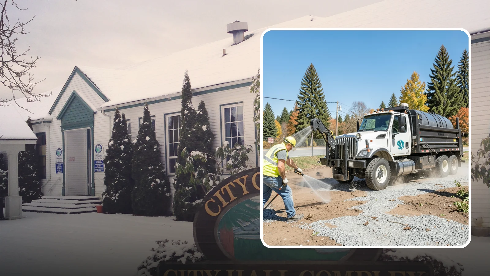 Bare Ground Vegetation Control in Pacific, King County, WA - Long-residual vegetation control keeping gravel yards, fence lines, and equipment areas free of growth.