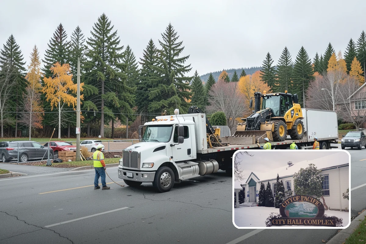 Bare Ground Vegetation Control in Pacific, King County, WA - Keeps operational yards and fence lines clear for a full season