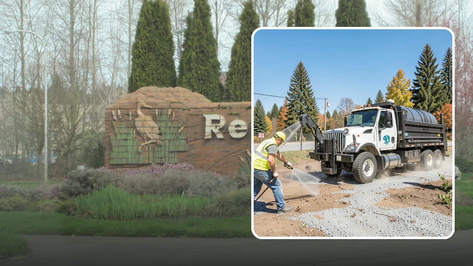 Bare Ground Vegetation Control in Renton, King County, WA - Long-residual vegetation control keeping gravel yards, fence lines, and equipment areas free of growth.