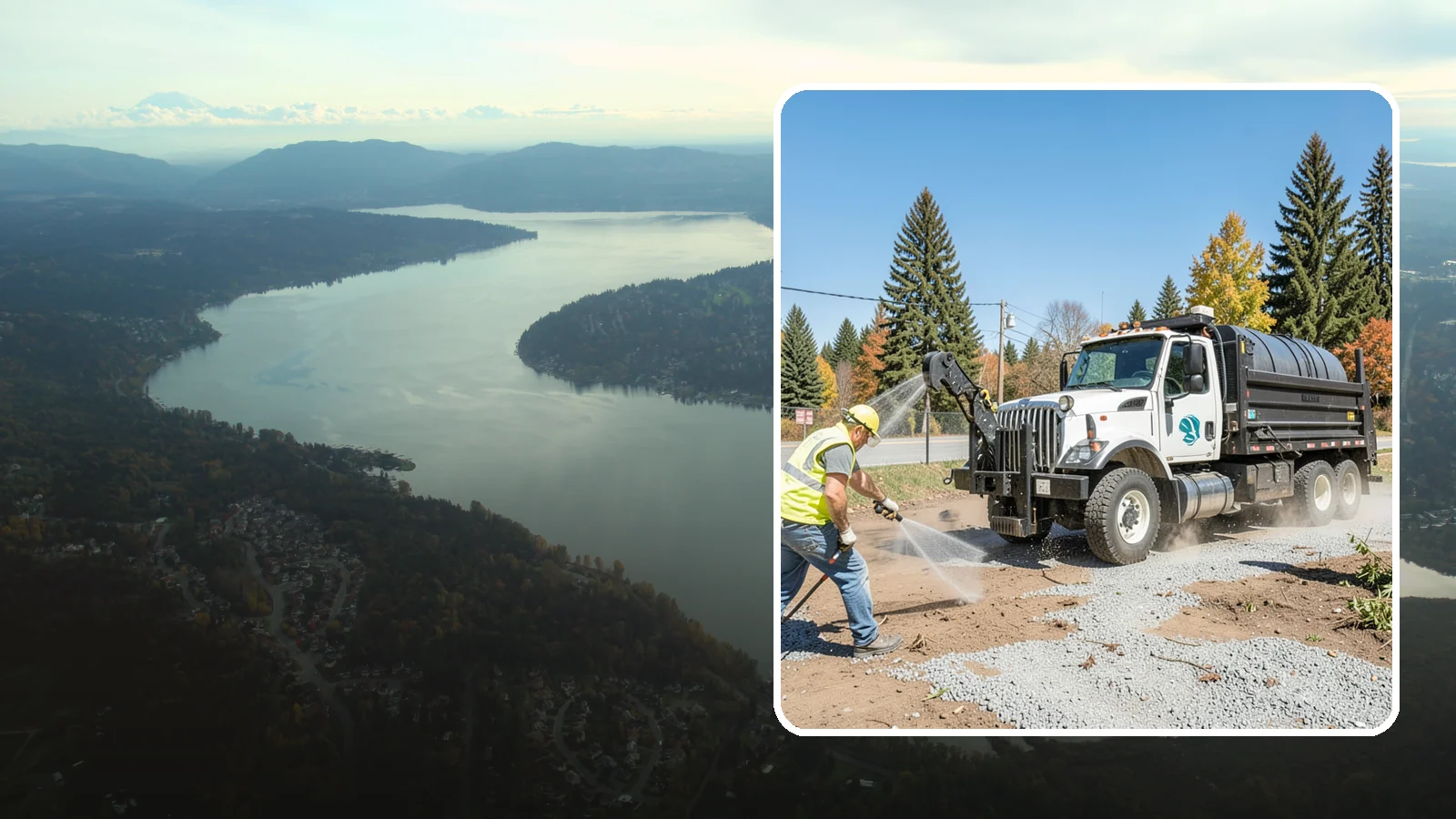 Bare Ground Vegetation Control in Sammamish, King County, WA - Long-residual vegetation control keeping gravel yards, fence lines, and equipment areas free of growth.