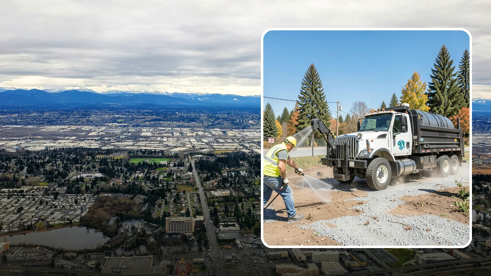 Bare Ground Vegetation Control in SeaTac, King County, WA - Long-residual vegetation control keeping gravel yards, fence lines, and equipment areas free of growth.