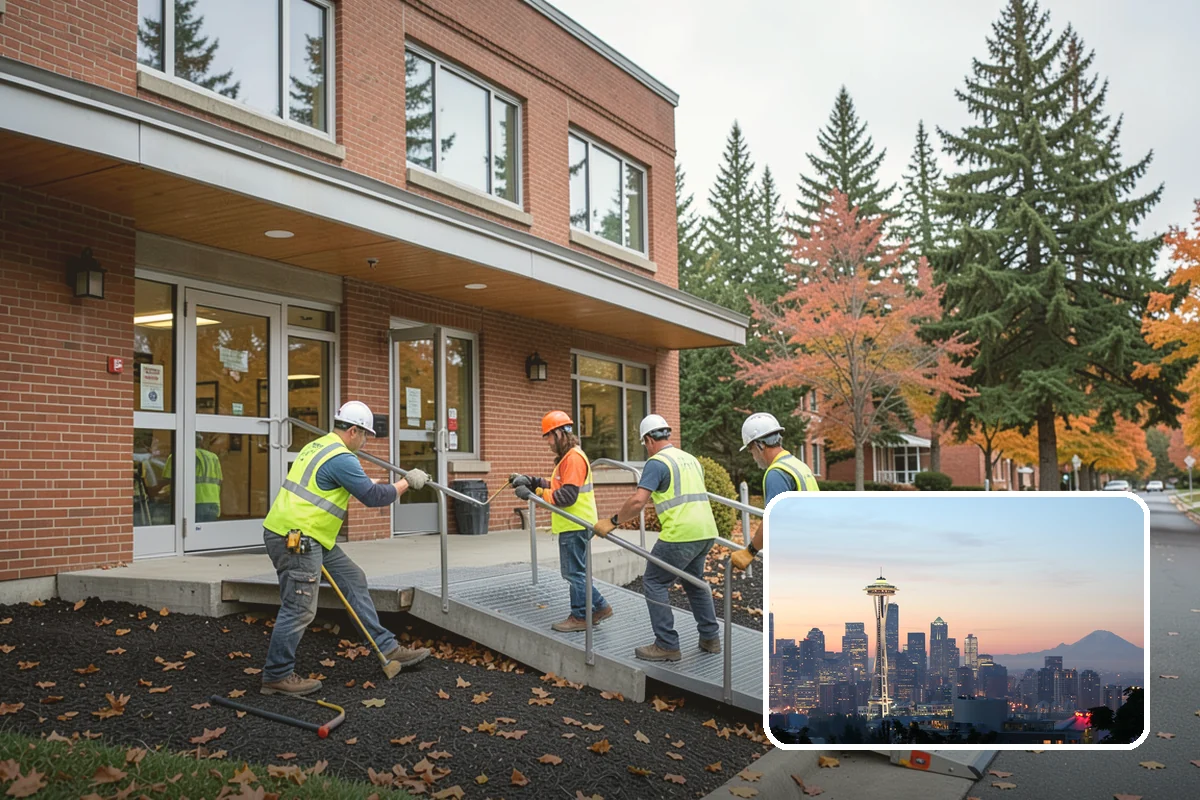 Bare Ground Vegetation Control in Seattle, King County, WA - Keeps operational yards and fence lines clear for a full season