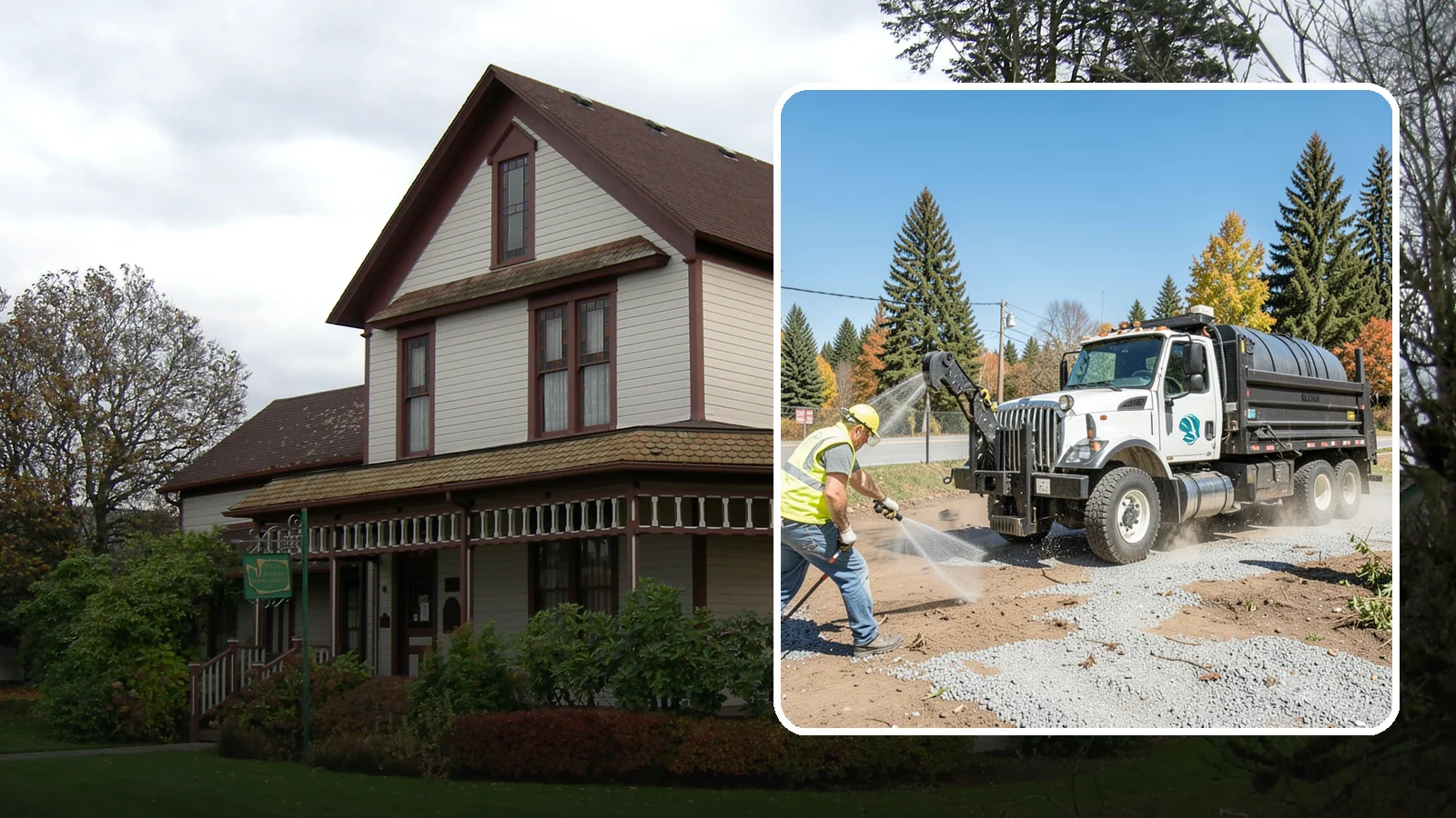 Bare Ground Vegetation Control in Sumner, Pierce County, WA - Long-residual vegetation control keeping gravel yards, fence lines, and equipment areas free of growth.