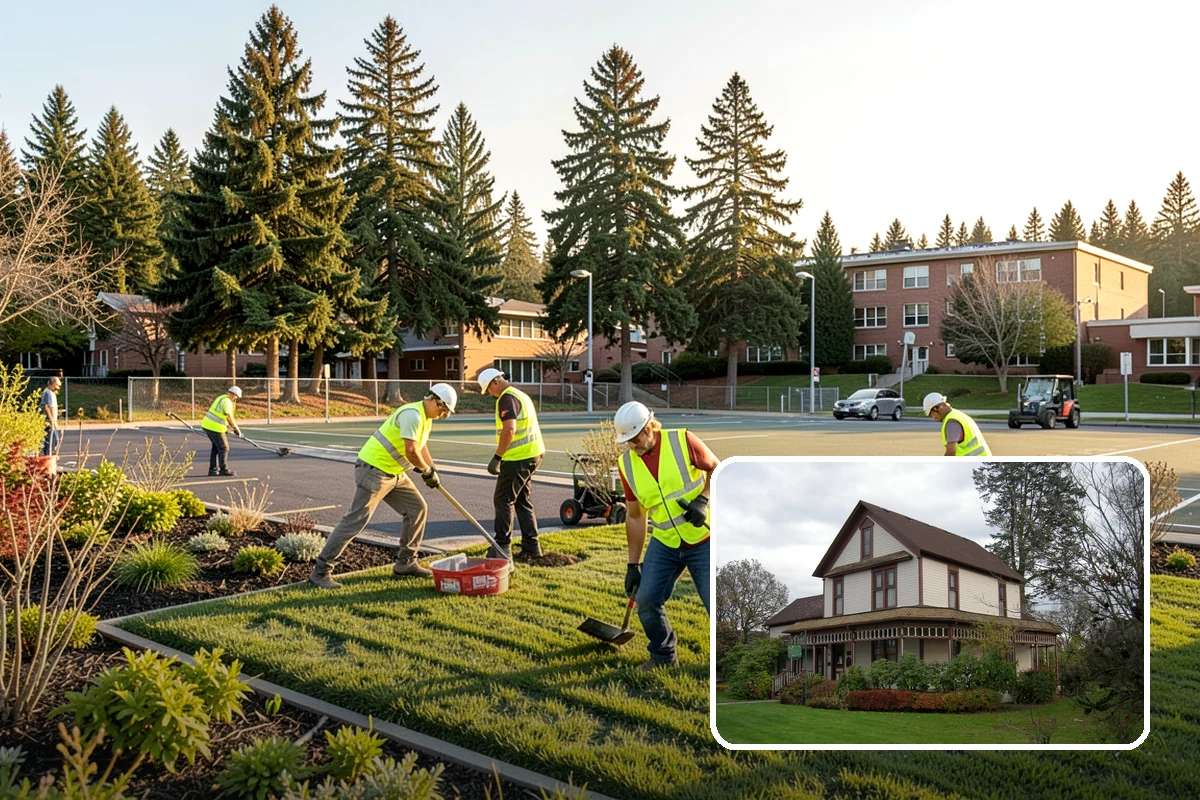 Bare Ground Vegetation Control in Sumner, Pierce County, WA - Keeps operational yards and fence lines clear for a full season