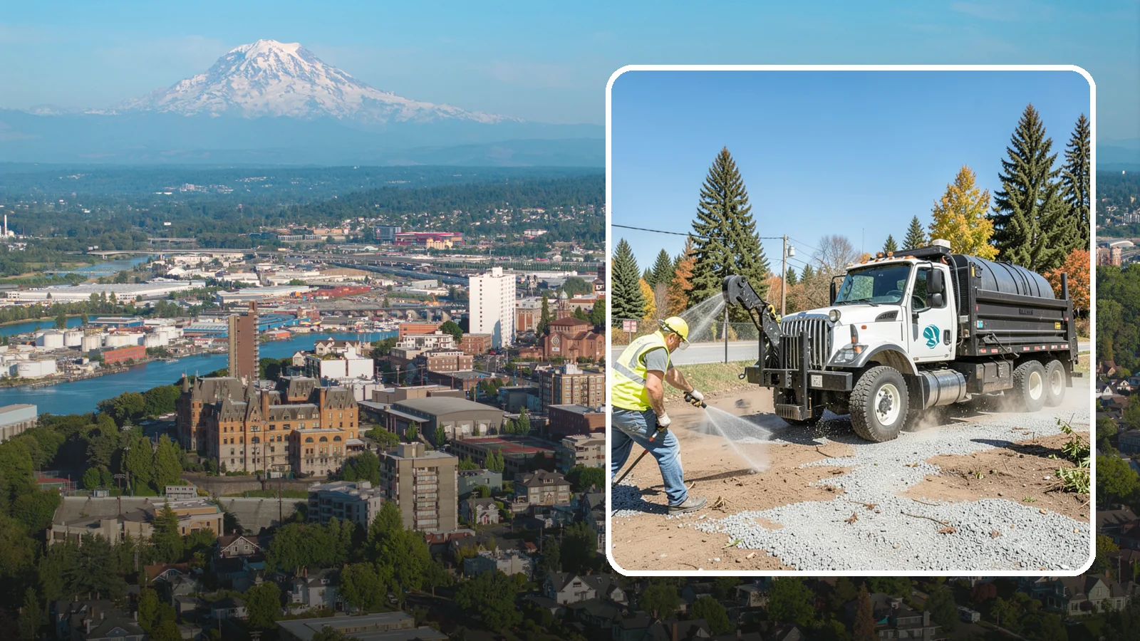 Bare Ground Vegetation Control in Tacoma, Pierce County, WA - Long-residual vegetation control keeping gravel yards, fence lines, and equipment areas free of growth.