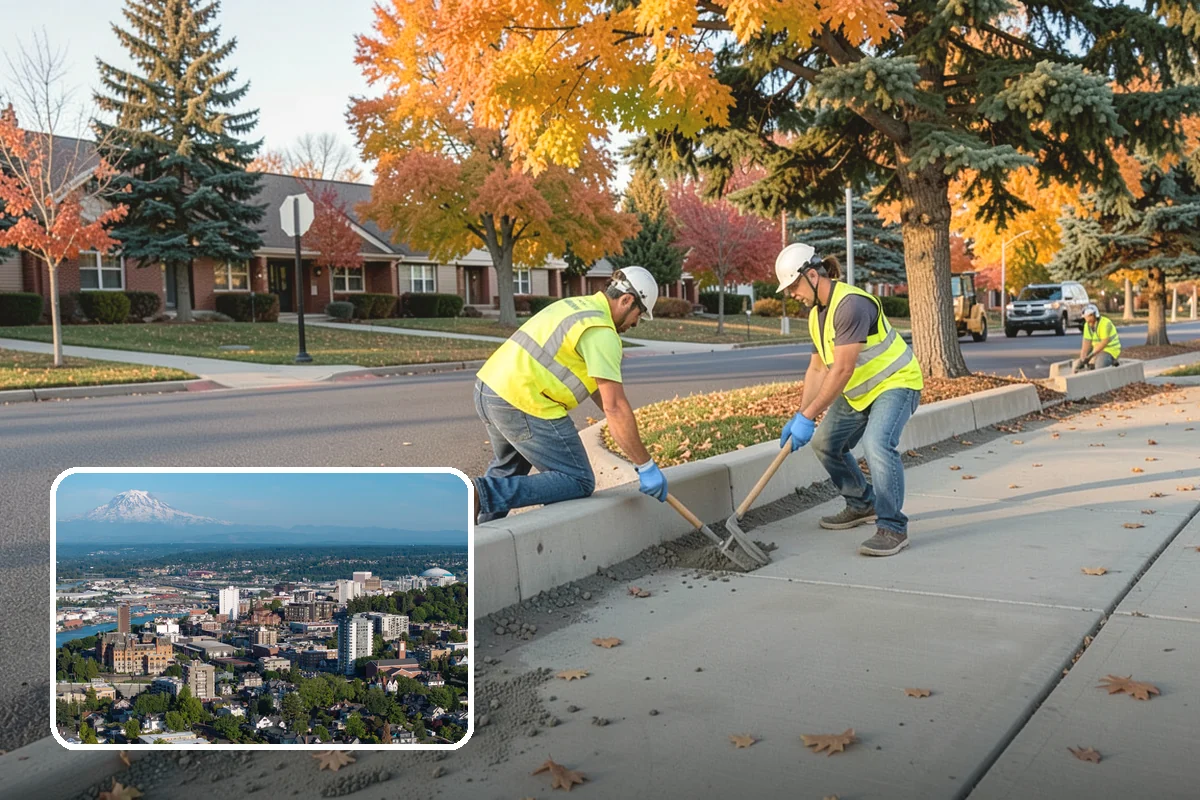 Bare Ground Vegetation Control in Tacoma, Pierce County, WA - Keeps operational yards and fence lines clear for a full season