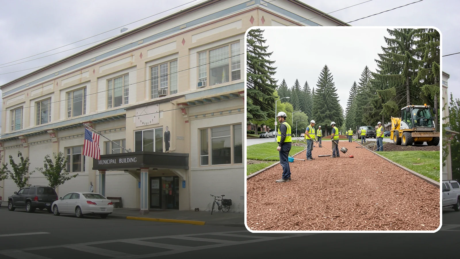 Bark Installation in Anacortes, Skagit County, WA - Quality bark installation for public beds and pathways that delivers clean coverage and lasting ground cover.