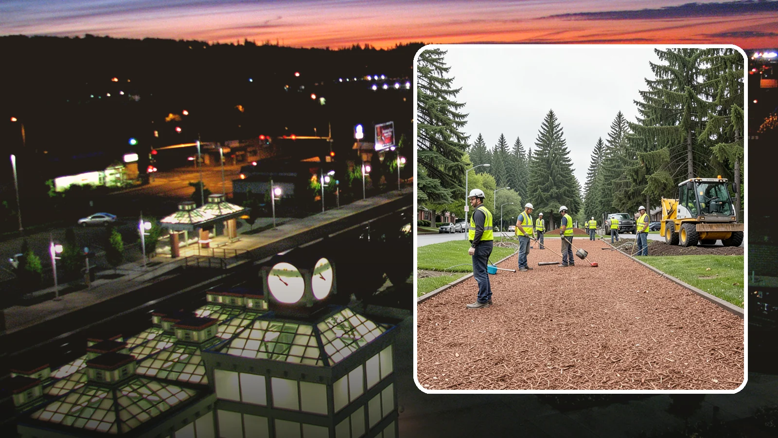 Bark Installation in Auburn, King County, WA - Quality bark installation for public beds and pathways that delivers clean coverage and lasting ground cover.