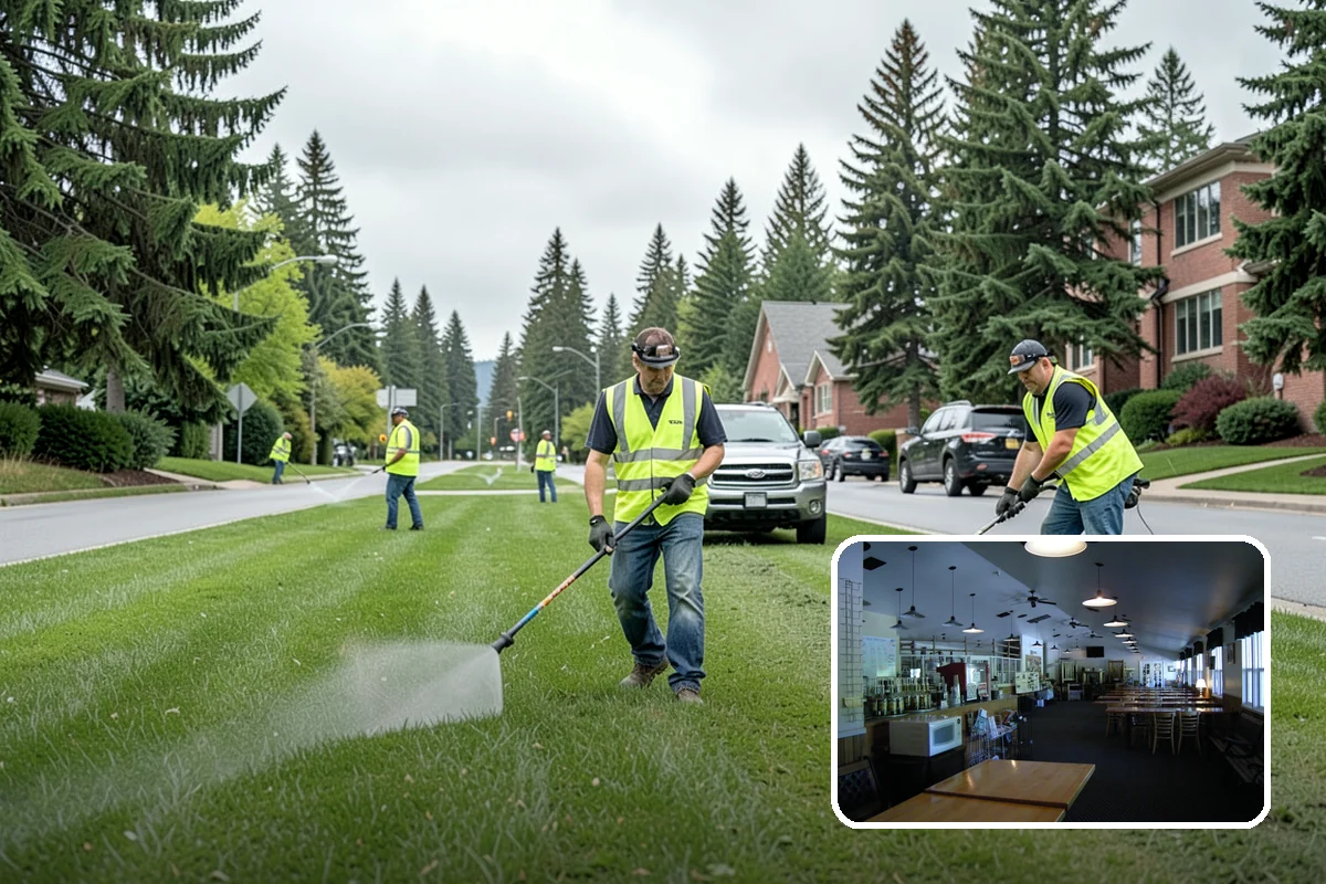 Bark Installation in Black Diamond, King County, WA - Clean, uniform coverage across beds and pathways