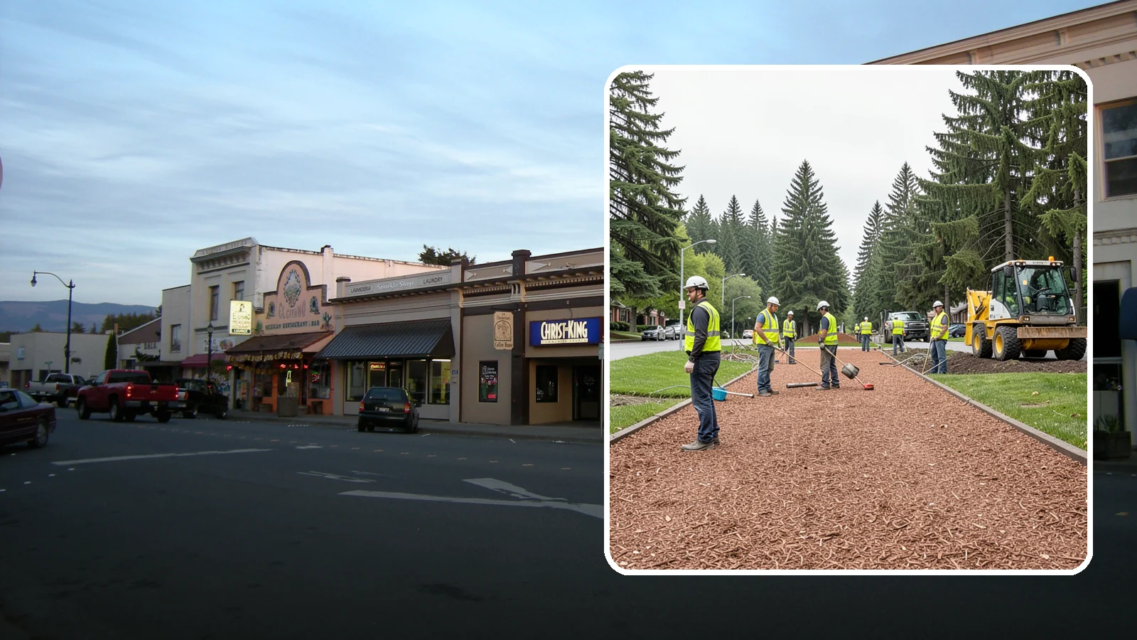 Bark Installation in Burlington, Skagit County, WA - Quality bark installation for public beds and pathways that delivers clean coverage and lasting ground cover.