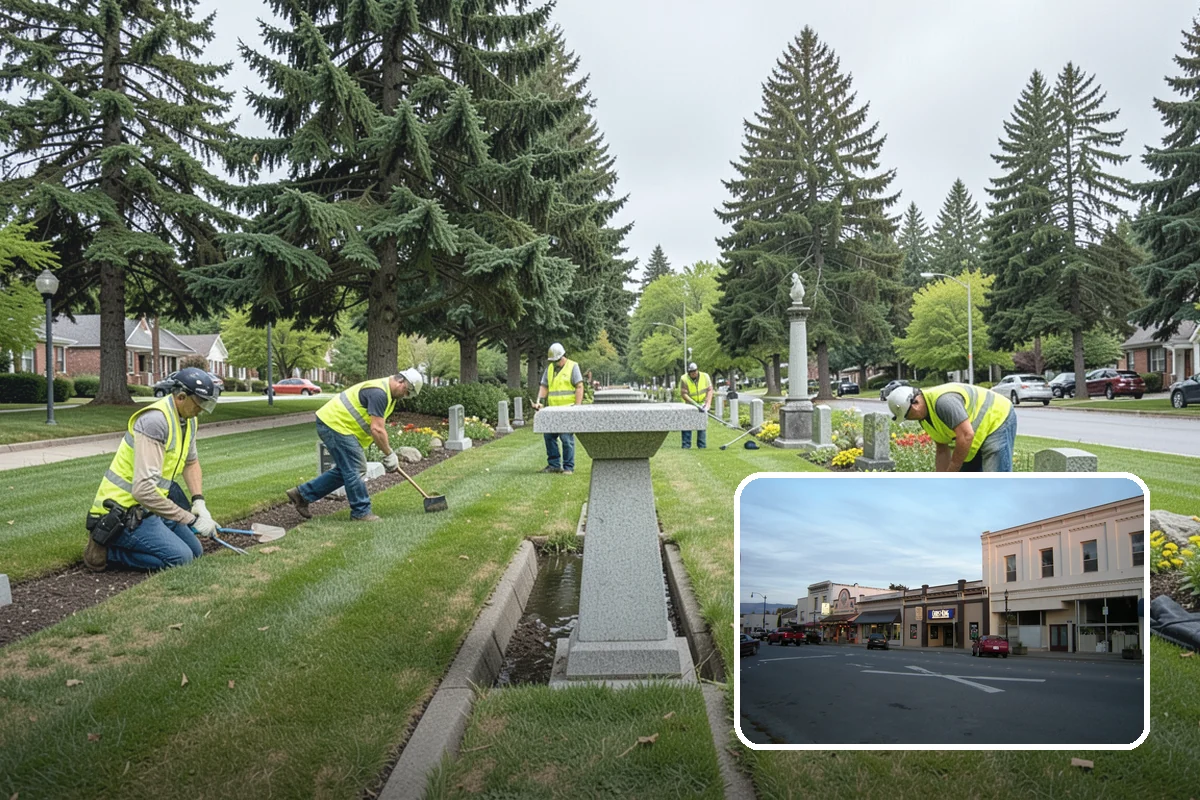 Bark Installation in Burlington, Skagit County, WA - Clean, uniform coverage across beds and pathways