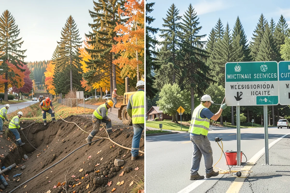 Bark Installation in Carnation, King County, WA - Prepare beds by edging, weeding, and grading as needed