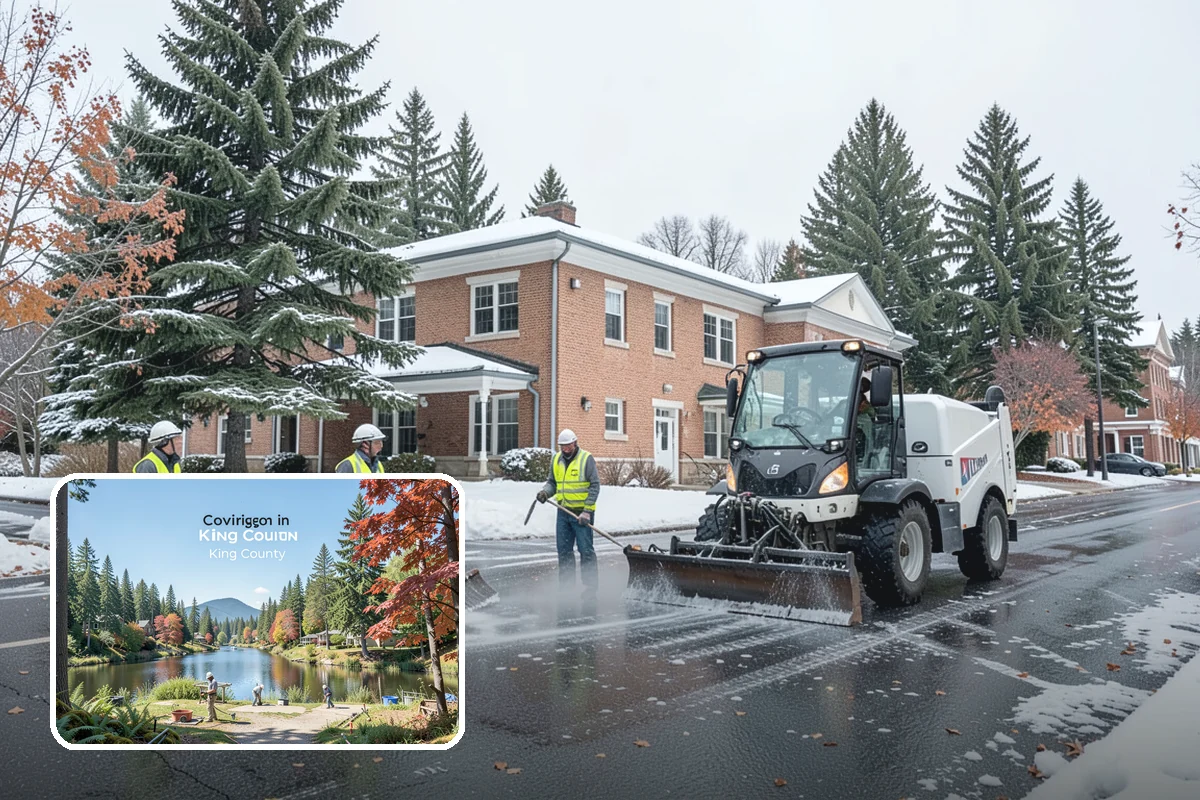Bark Installation in Covington, King County, WA - Clean, uniform coverage across beds and pathways