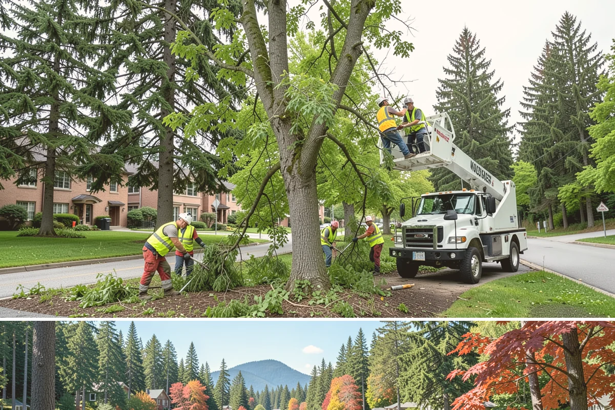 Bark Installation in Covington, King County, WA - Bark is typically installed in spring and early summer for peak appearance and moisture retention, with fall refreshes to...
