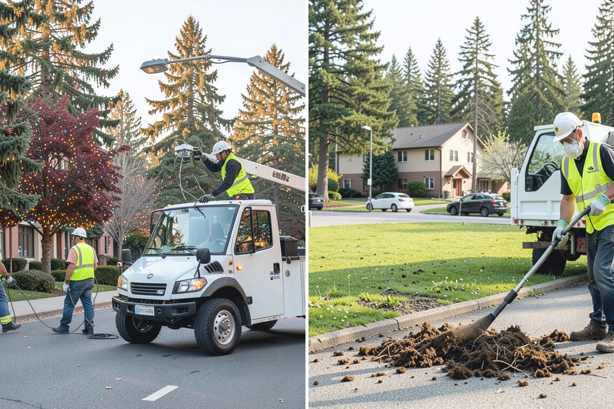 Bark Installation in Des Moines, King County, WA - Prepare beds by edging, weeding, and grading as needed