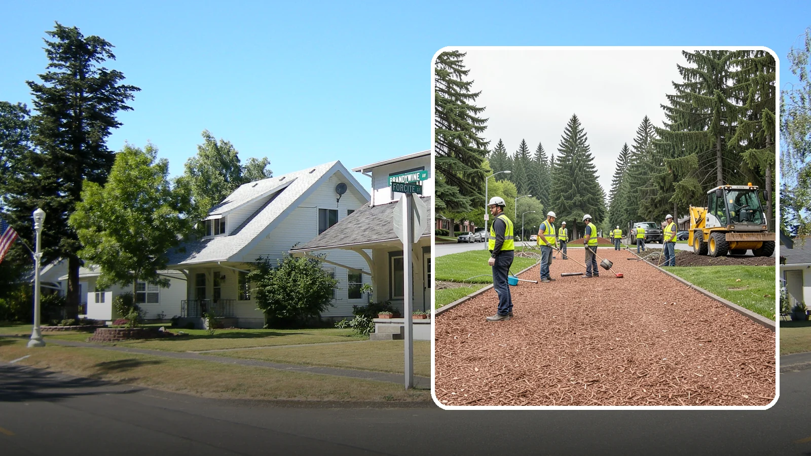 Bark Installation in DuPont, Pierce County, WA - Quality bark installation for public beds and pathways that delivers clean coverage and lasting ground cover.