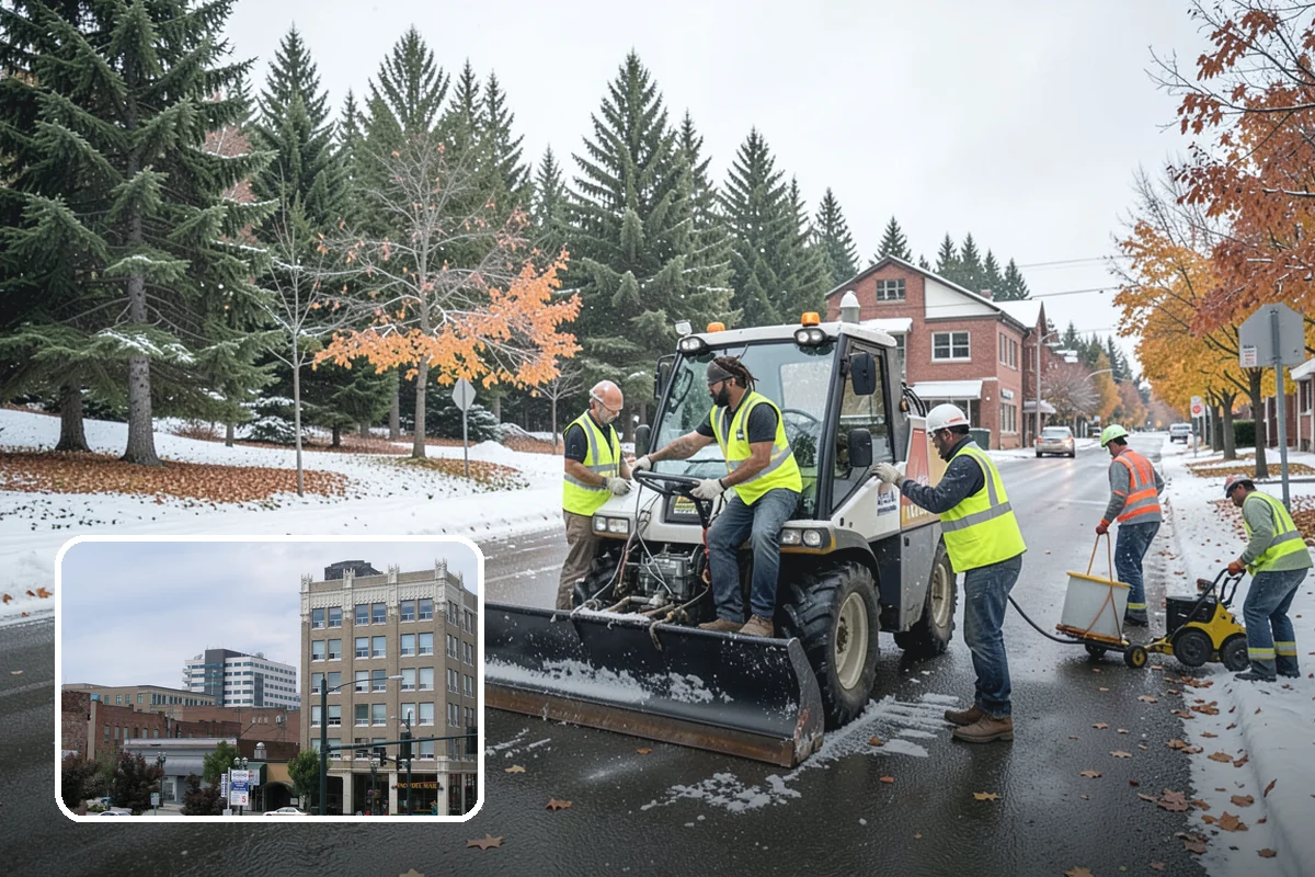 Bark Installation in Everett, Snohomish County, WA - Clean, uniform coverage across beds and pathways