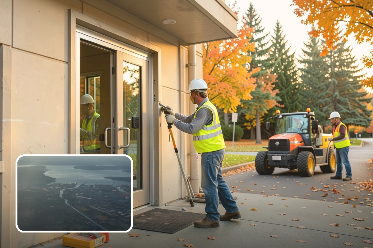 Bark Installation in Fife, Pierce County, WA - Clean, uniform coverage across beds and pathways