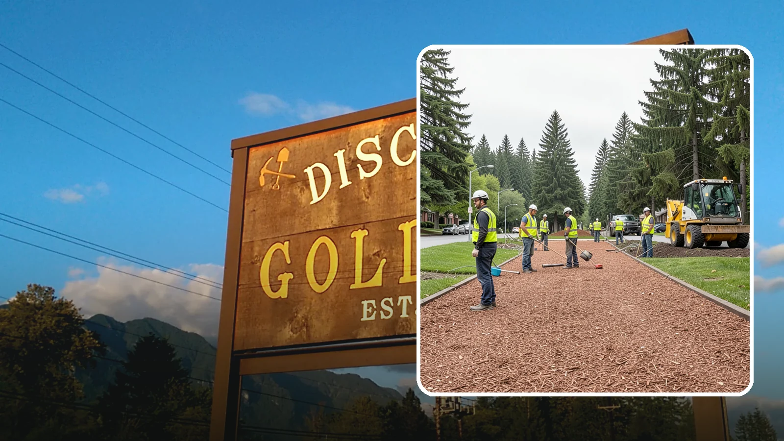 Bark Installation in Gold Bar, Snohomish County, WA - Quality bark installation for public beds and pathways that delivers clean coverage and lasting ground cover.