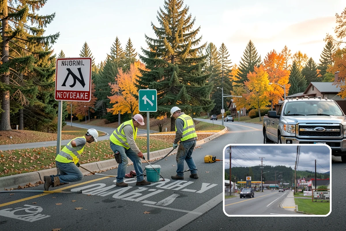 Bark Installation in Granite Falls, Snohomish County, WA - Clean, uniform coverage across beds and pathways