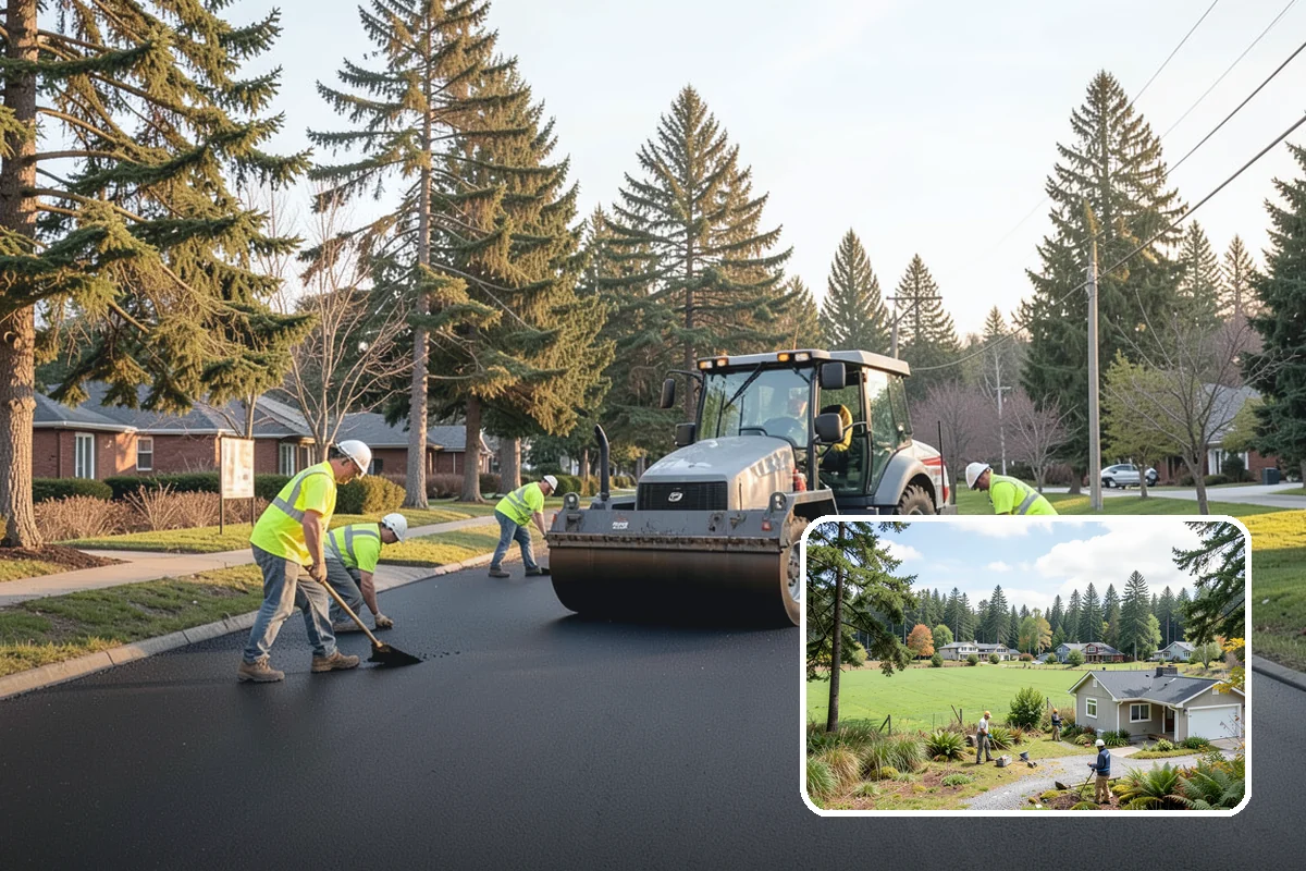 Bark Installation in Lyman, Skagit County, WA - Clean, uniform coverage across beds and pathways
