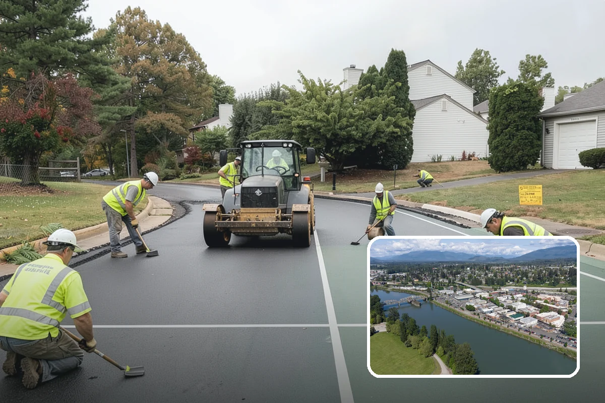 Bark Installation in Mount Vernon, Skagit County, WA - Clean, uniform coverage across beds and pathways