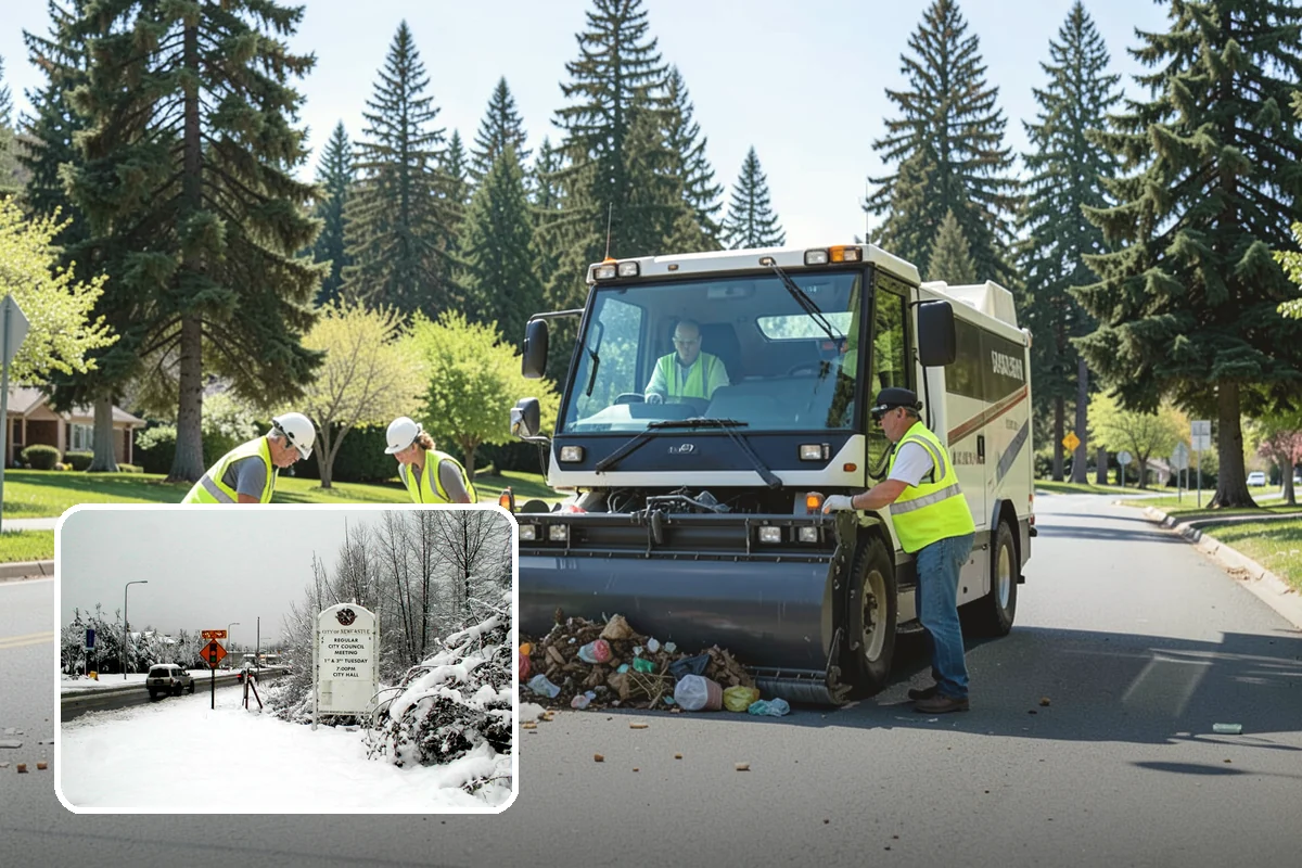 Bark Installation in Newcastle, King County, WA - Clean, uniform coverage across beds and pathways