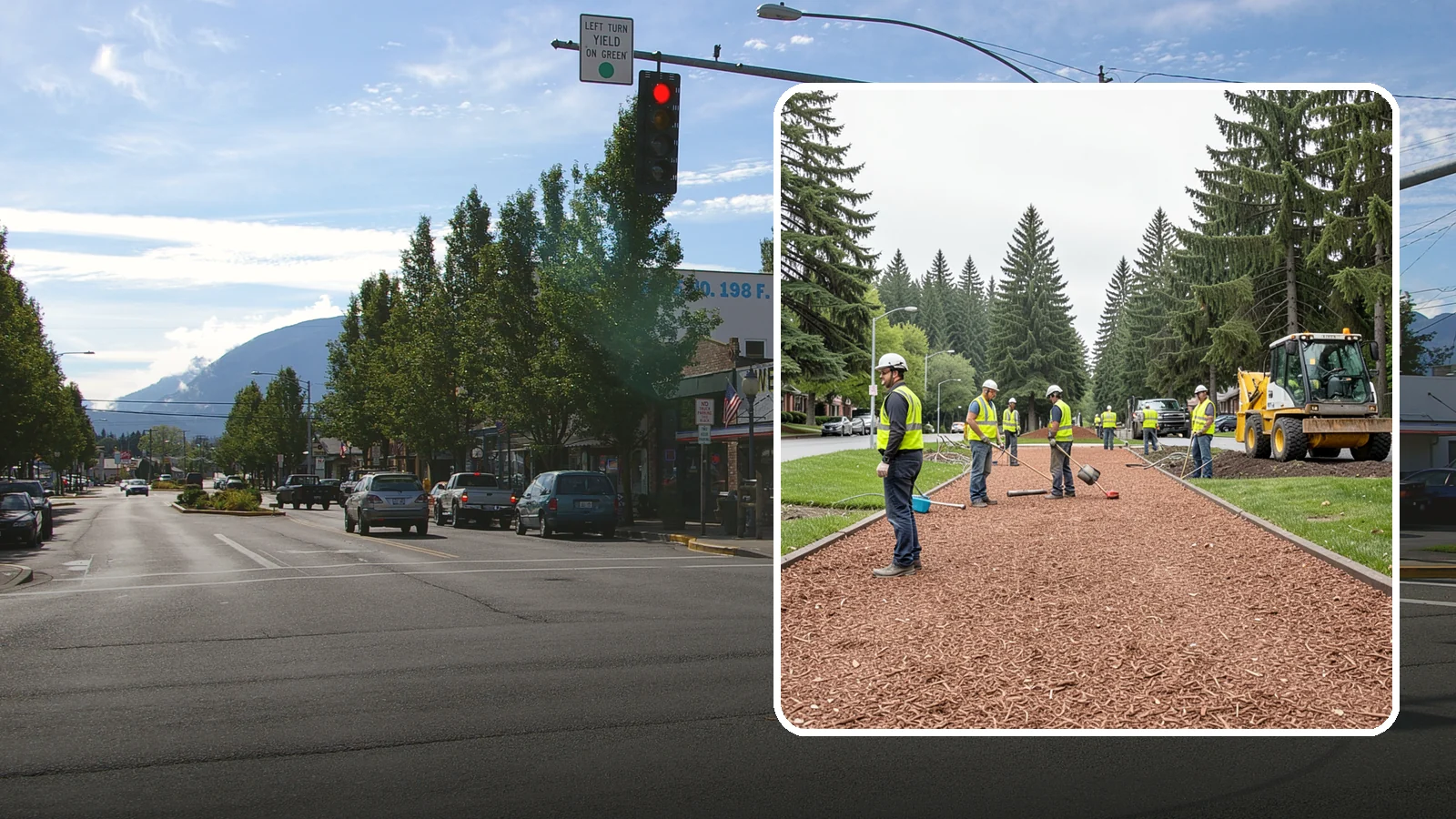 Bark Installation in North Bend, King County, WA - Quality bark installation for public beds and pathways that delivers clean coverage and lasting ground cover.