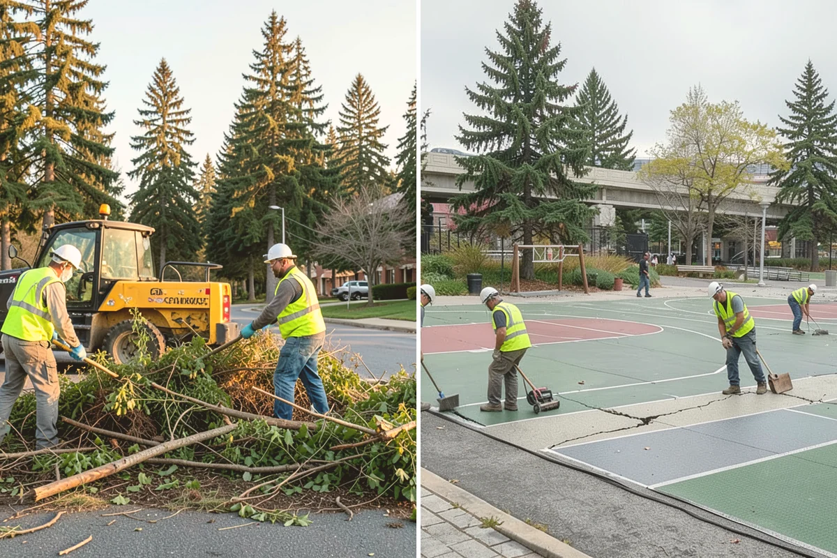 Bark Installation in Sammamish, King County, WA - Prepare beds by edging, weeding, and grading as needed
