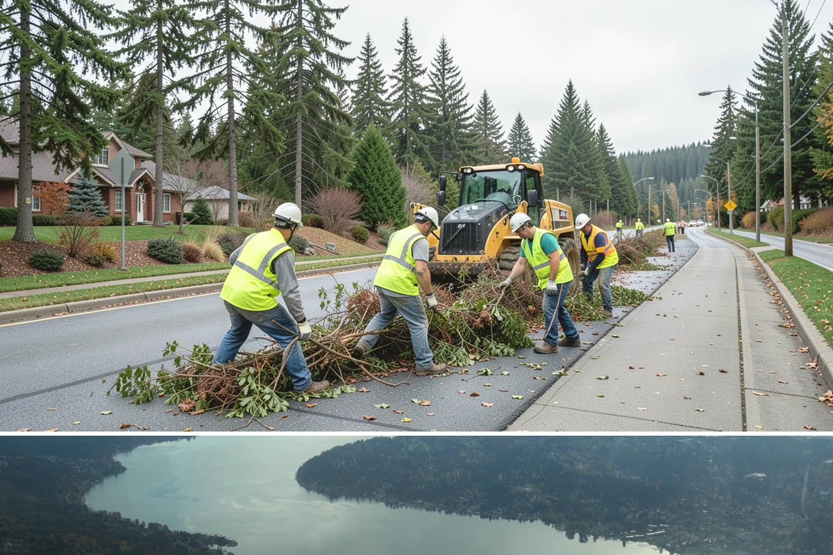 Bark Installation in Sammamish, King County, WA - Bark is typically installed in spring and early summer for peak appearance and moisture retention, with fall refreshes to...
