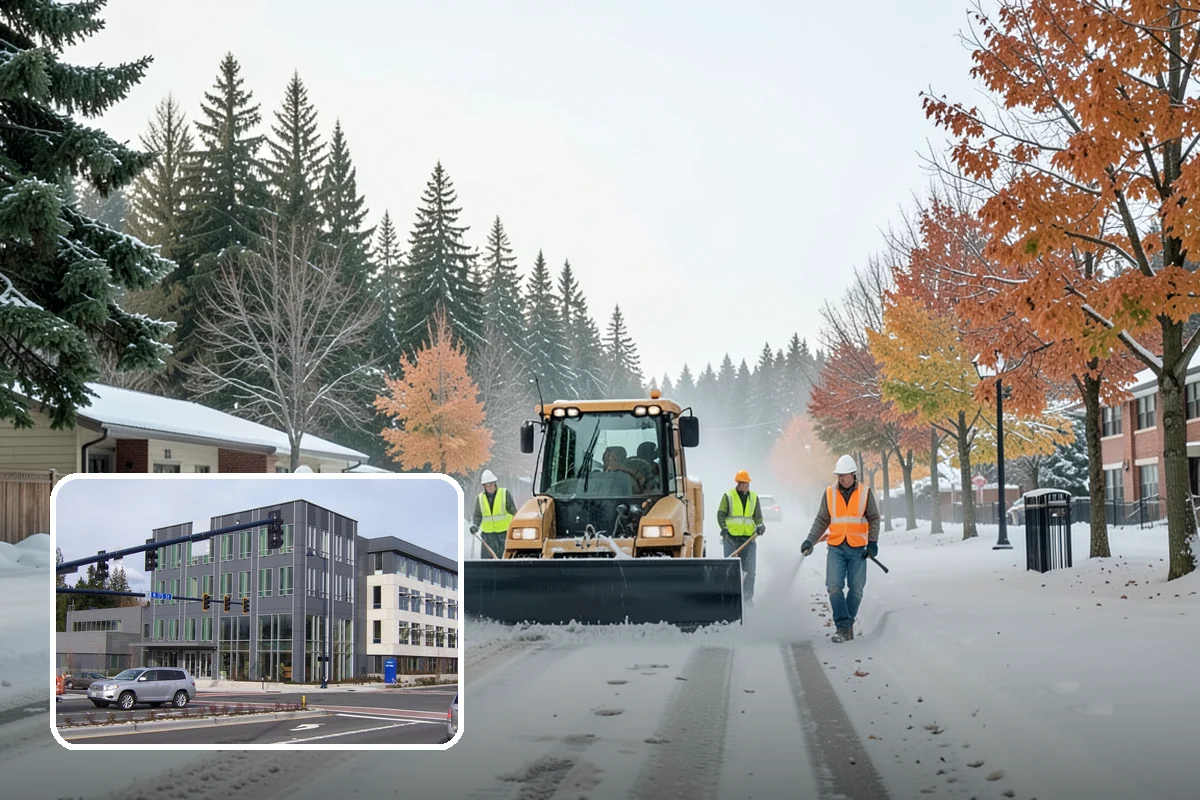 Bark Installation in Shoreline, King County, WA - Clean, uniform coverage across beds and pathways