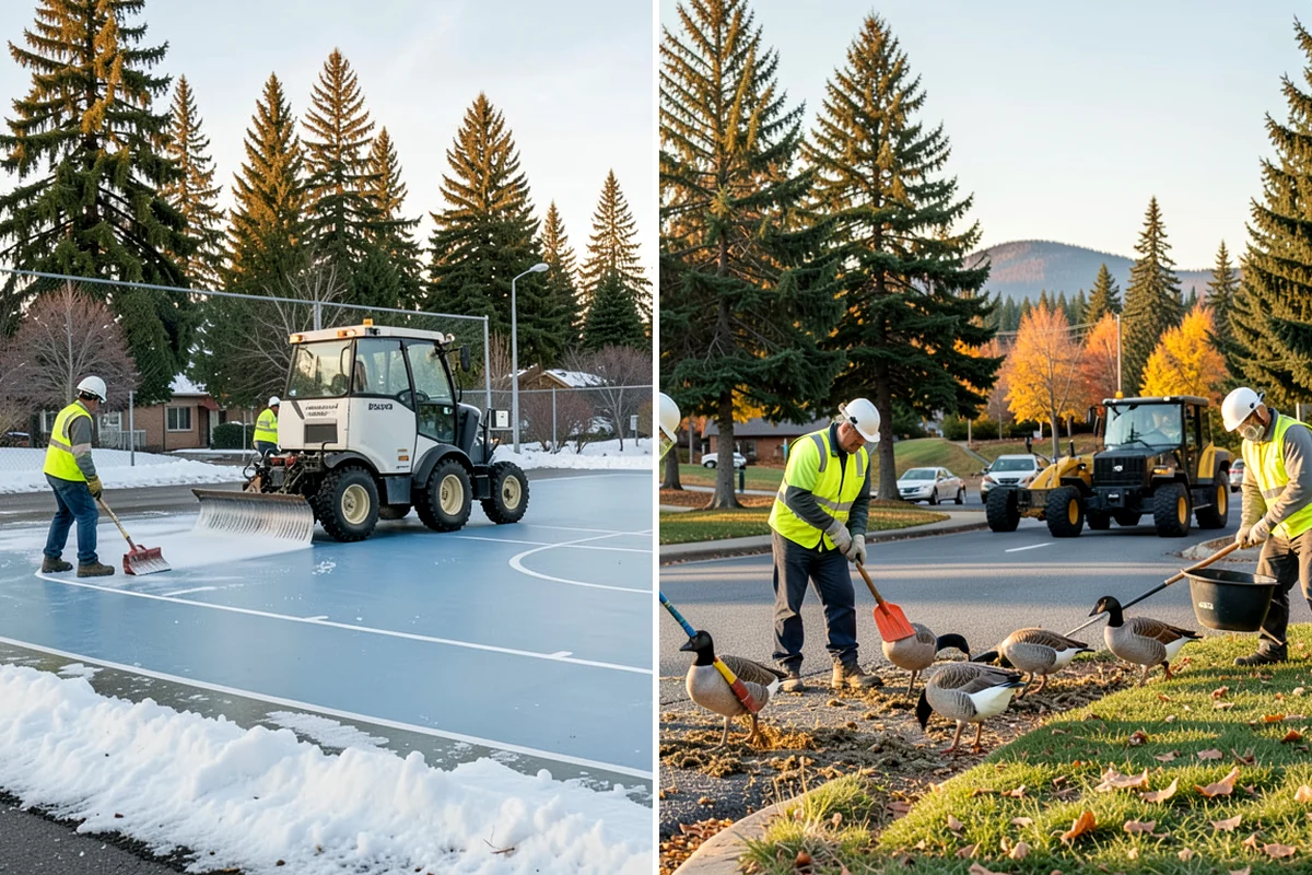 Bark Installation in Shoreline, King County, WA - Prepare beds by edging, weeding, and grading as needed