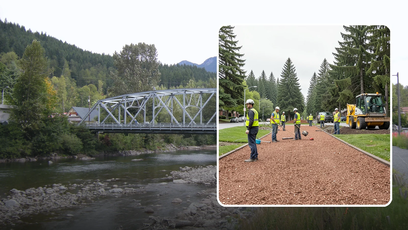 Bark Installation in Skykomish, King County, WA - Quality bark installation for public beds and pathways that delivers clean coverage and lasting ground cover.