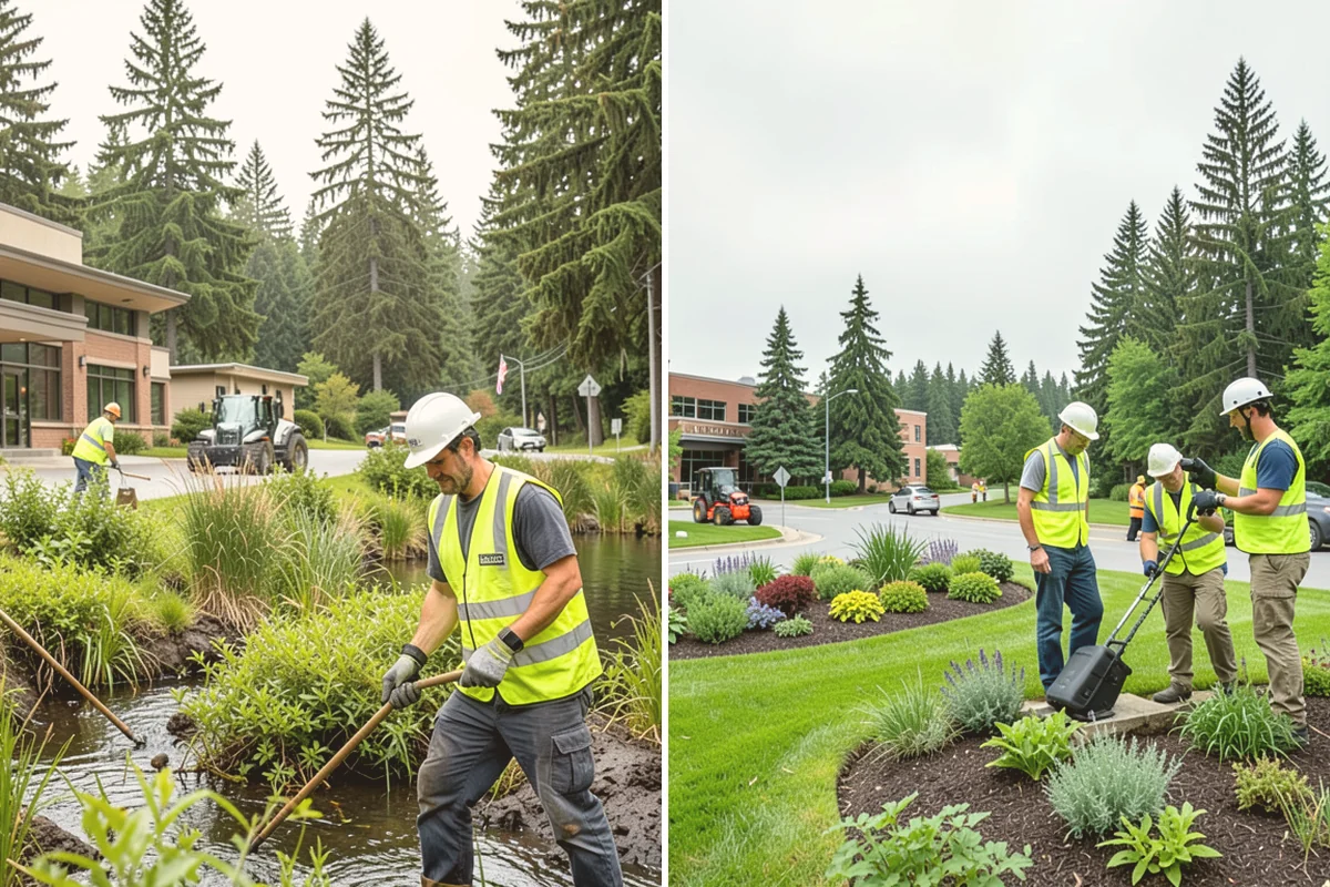 Bark Installation in Snohomish, Snohomish County, WA - Prepare beds by edging, weeding, and grading as needed