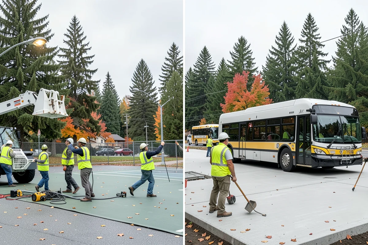 Bark Installation in Snoqualmie, King County, WA - Prepare beds by edging, weeding, and grading as needed