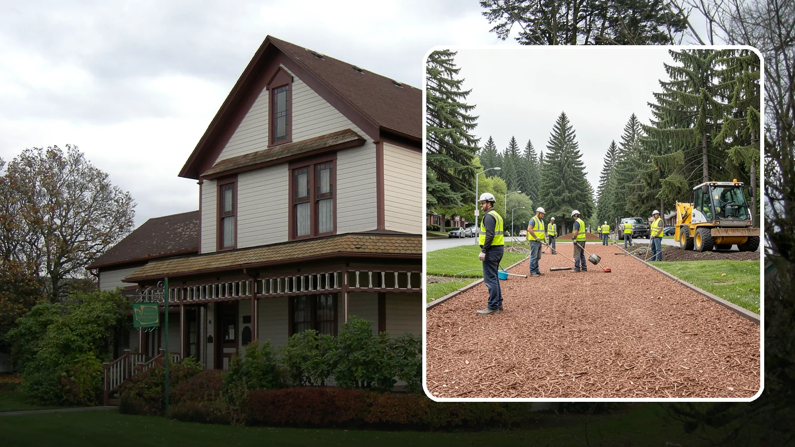 Bark Installation in Sumner, Pierce County, WA - Quality bark installation for public beds and pathways that delivers clean coverage and lasting ground cover.
