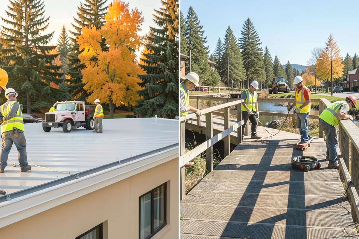 Bark Installation in Tukwila, King County, WA - Prepare beds by edging, weeding, and grading as needed