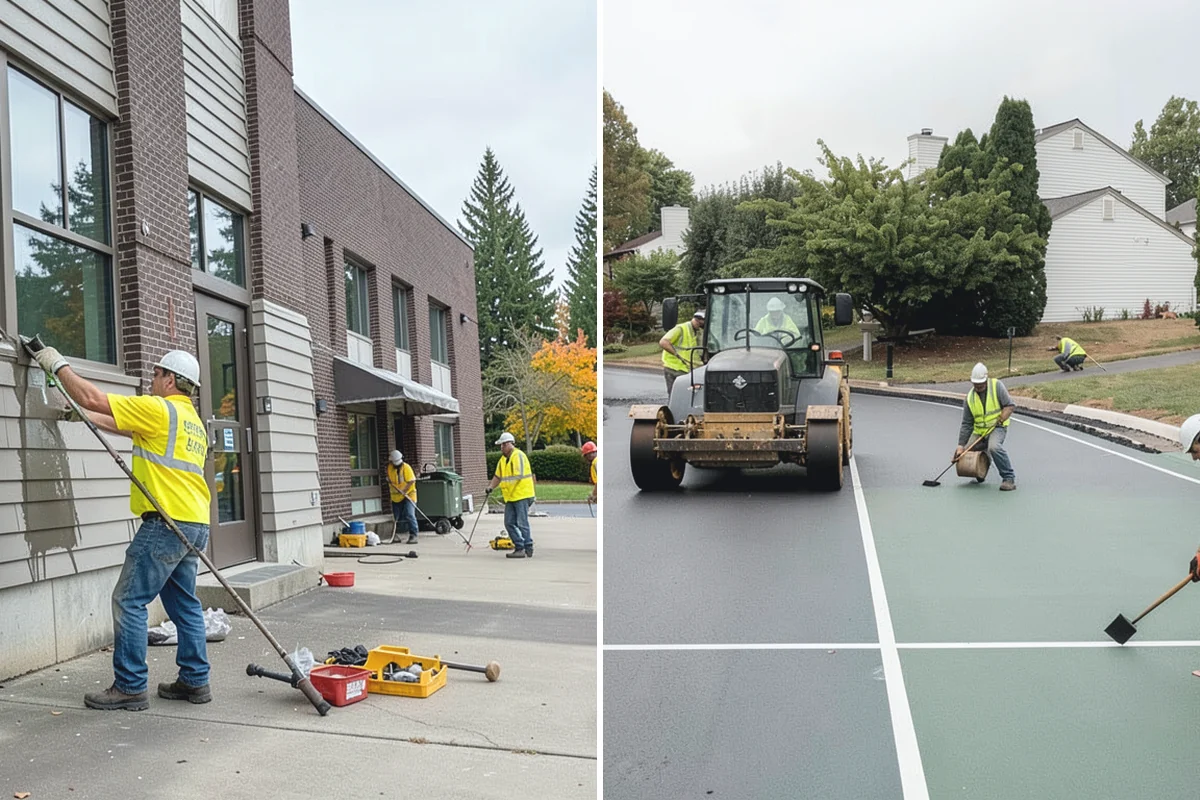 Barricade Placement in Auburn, King County, WA - Review the approved traffic-control and closure plan
