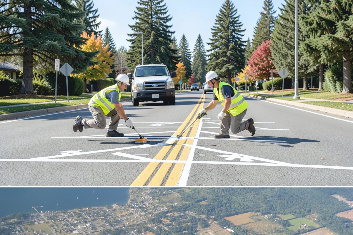 Barricade Placement in Coupeville, Island County, WA - Demand peaks during the summer season of parades, races, and street festivals.