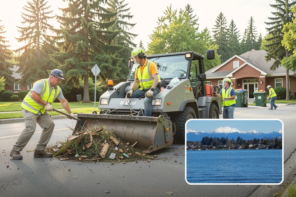 Barricade Placement in Lake Stevens, Snohomish County, WA - Placement aligned with approved traffic-control plans
