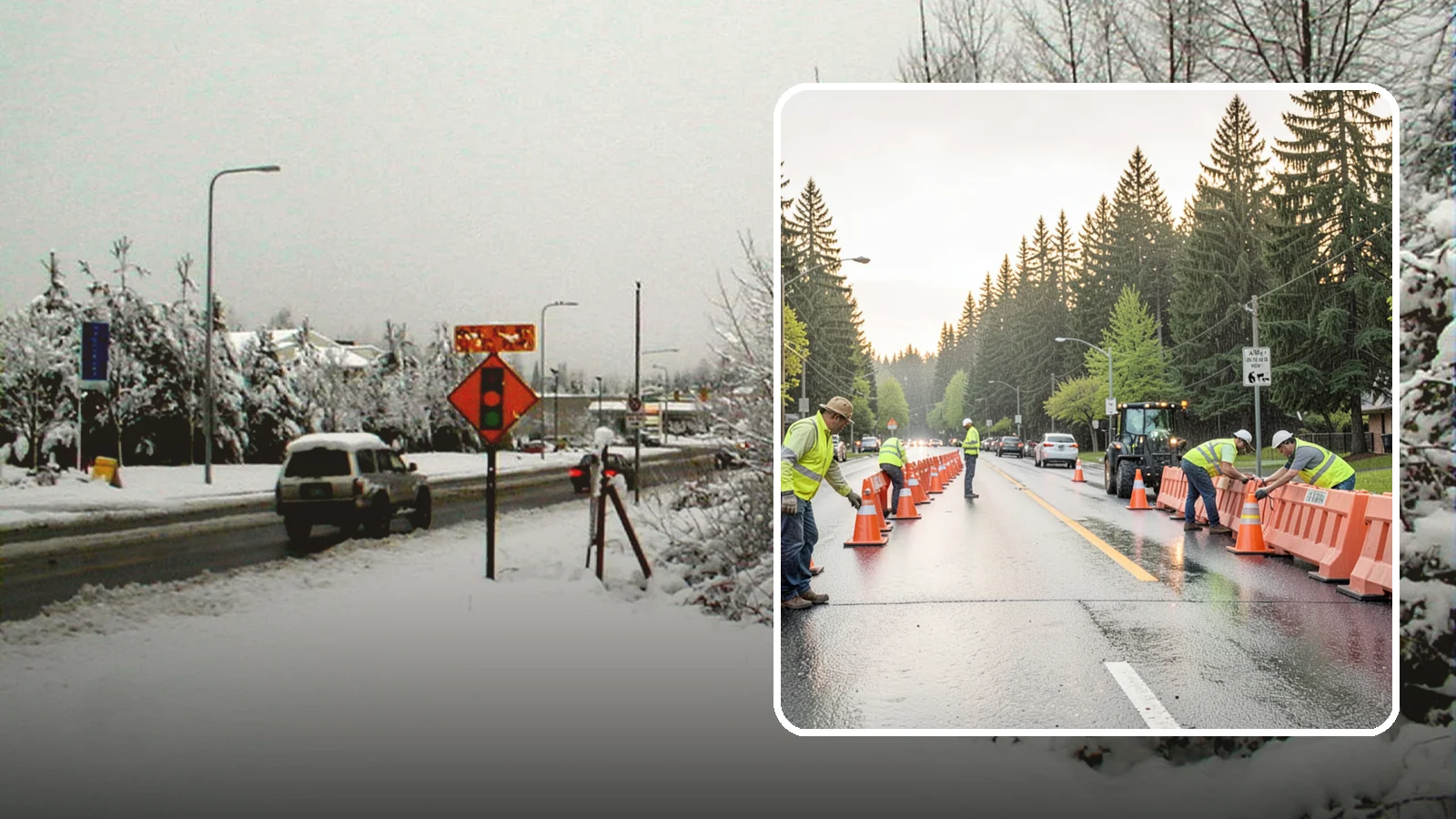 Barricade Placement in Newcastle, King County, WA - Placement of event and traffic barricades for Western Washington public events and road closures.