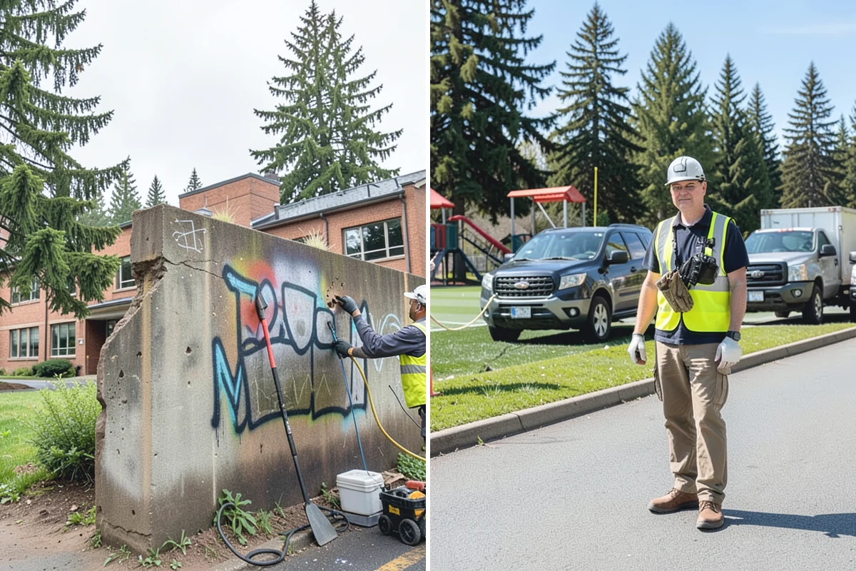 Barricade Placement in Skykomish, King County, WA - Review the approved traffic-control and closure plan